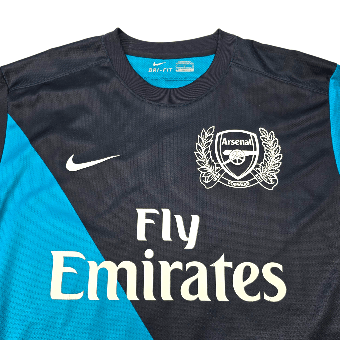 2011/12 Arsenal Away Football Shirt (L) Nike #8 Arteta