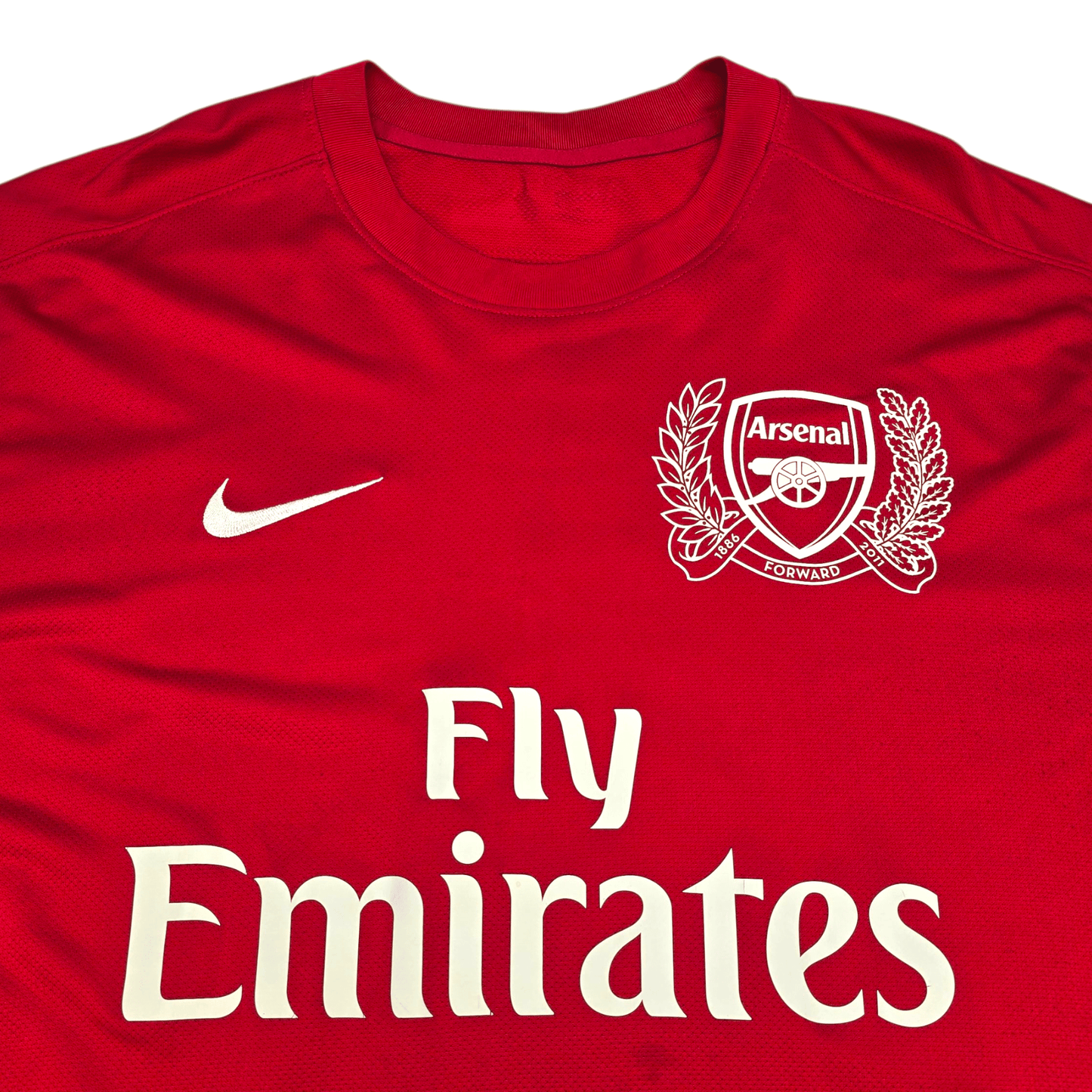 2011/12 Arsenal Home Football Shirt (L) Nike #8 Arteta