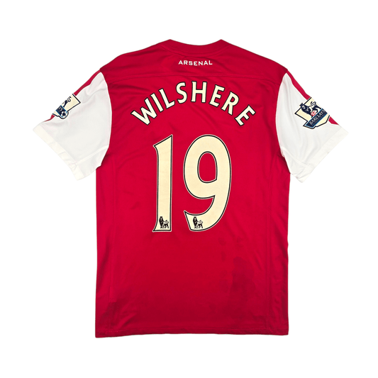 2011/12 Arsenal Home Football Shirt (M) Nike #19 Wilshere