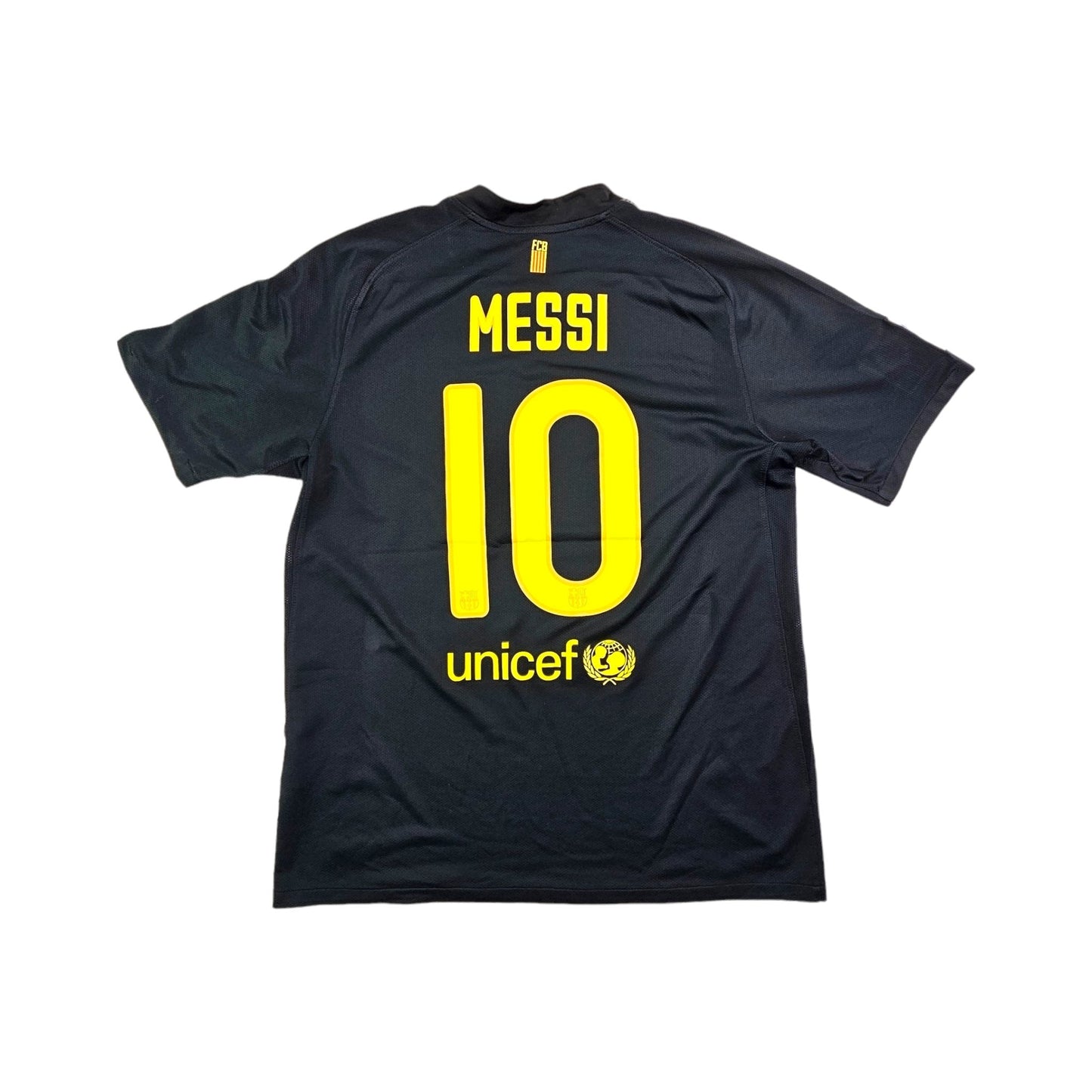 2011/12 Barcelona Away Football Shirt (L) Nike #10 Messi