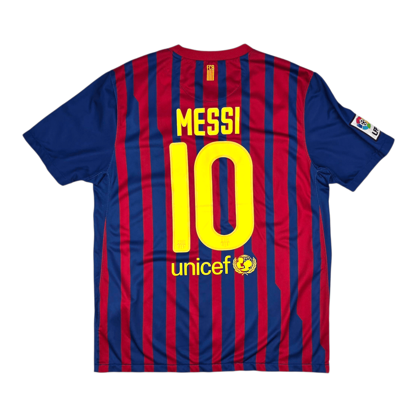 2011/12 Barcelona Home Football Shirt (L) Nike #10 Messi