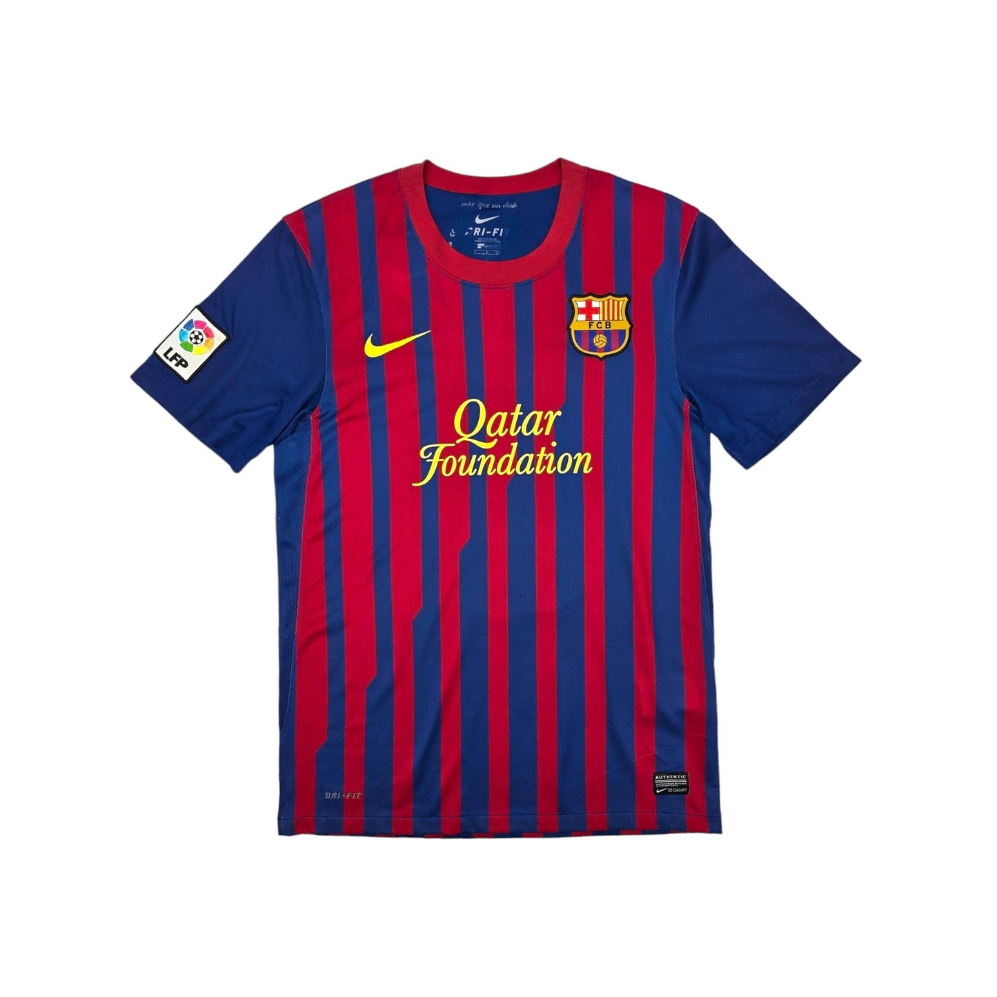 2011/12 Barcelona Home Football Shirt (S) Nike #10 Messi