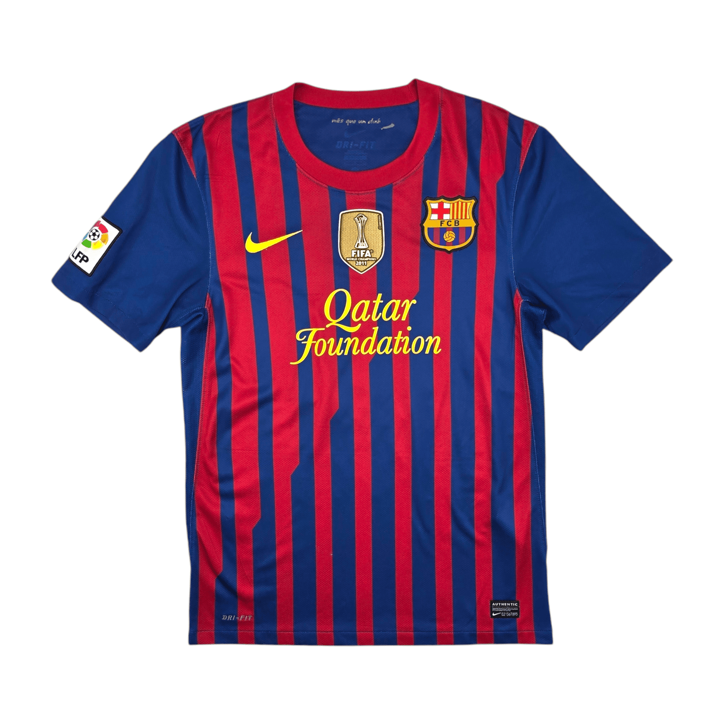 2011/12 Barcelona Home Football Shirt (S) Nike #10 Messi