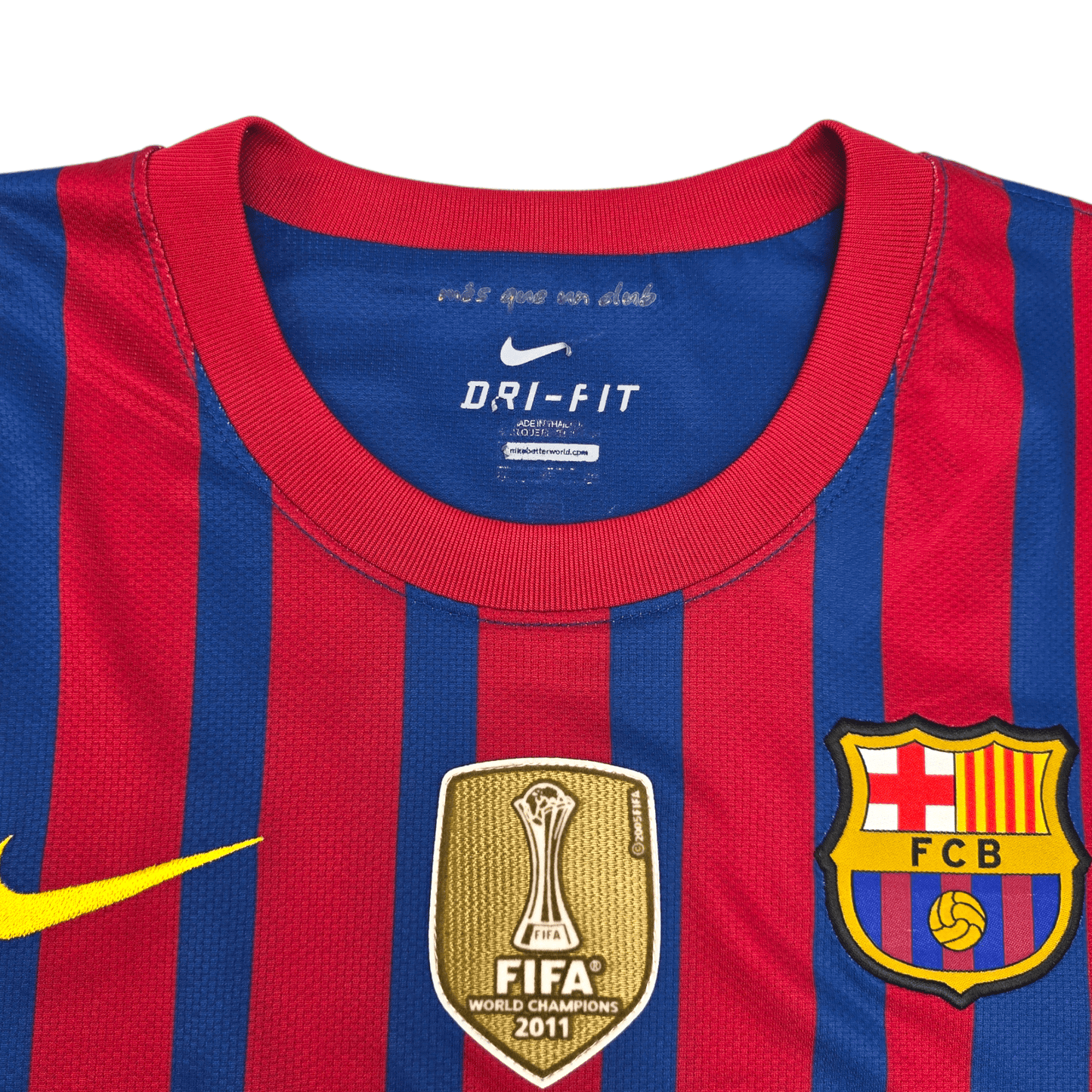 2011/12 Barcelona Home Football Shirt (XL) Nike #10 Messi
