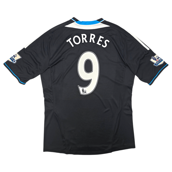2011/12 Chelsea Away Football Shirt (L) Adidas #9 Torres
