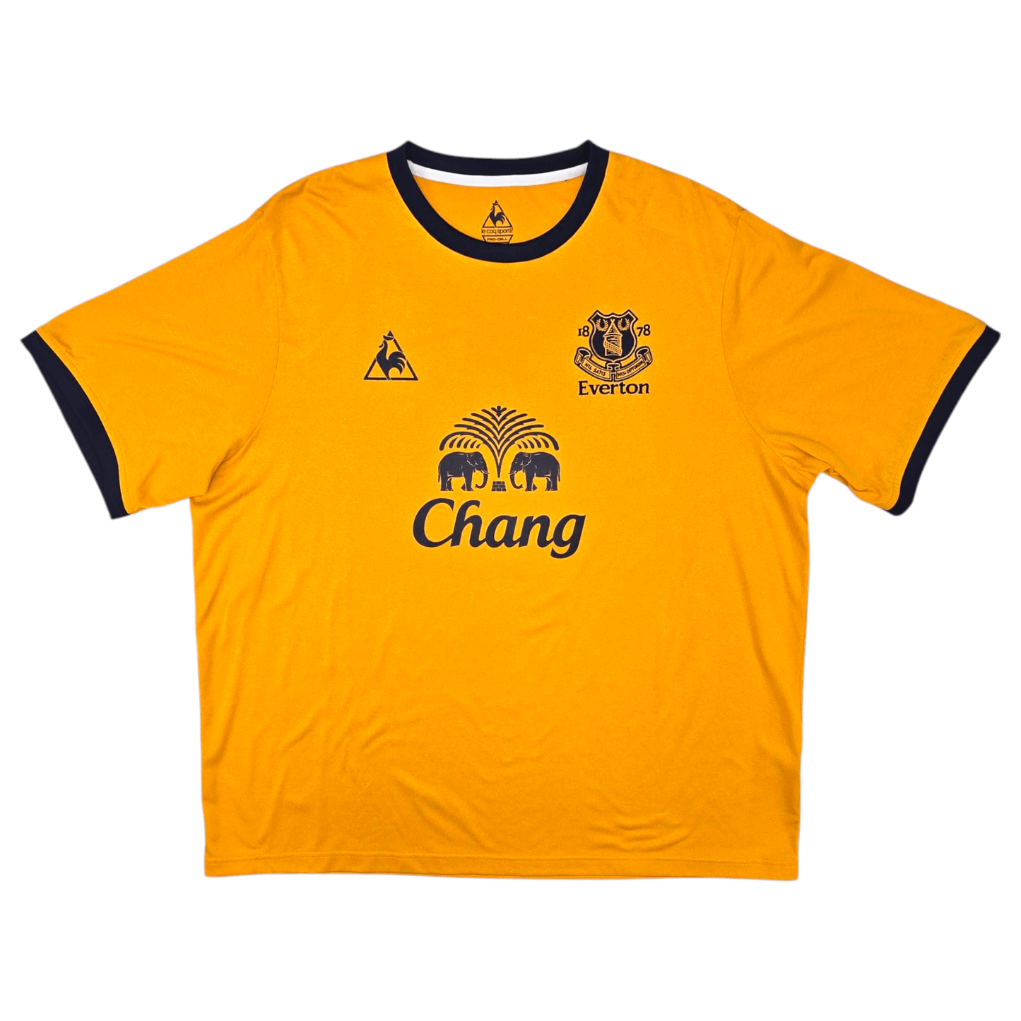 2011/12 Everton Away Football Shirt (2XL) Le Coq Sportif #7 Jelavic