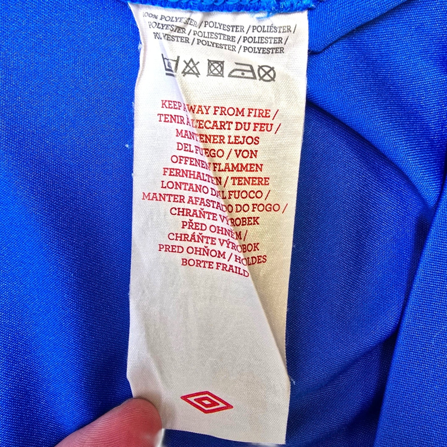 2011/12 Glasgow Rangers Home Football Shirt (L) Umbro