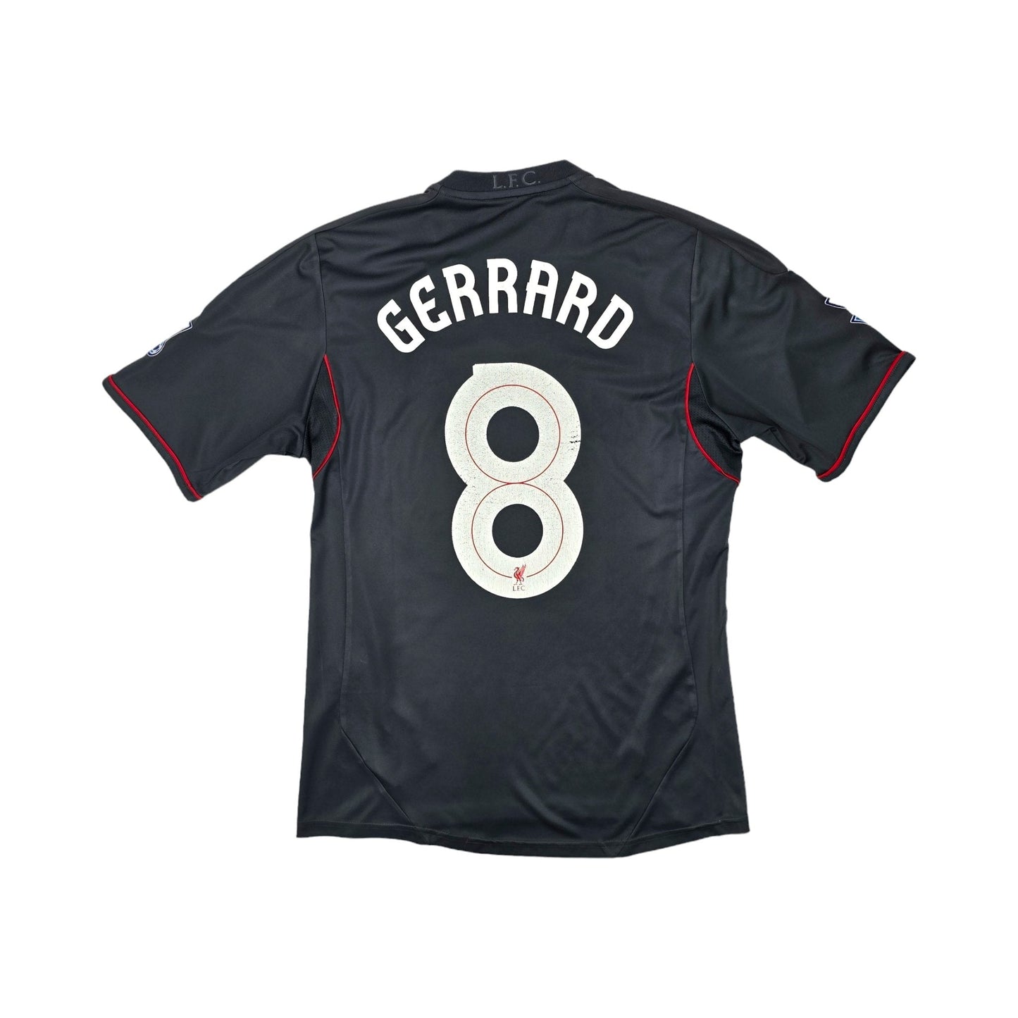 2011/12 Liverpool Away Football Shirt (L) Adidas #8 Gerrard
