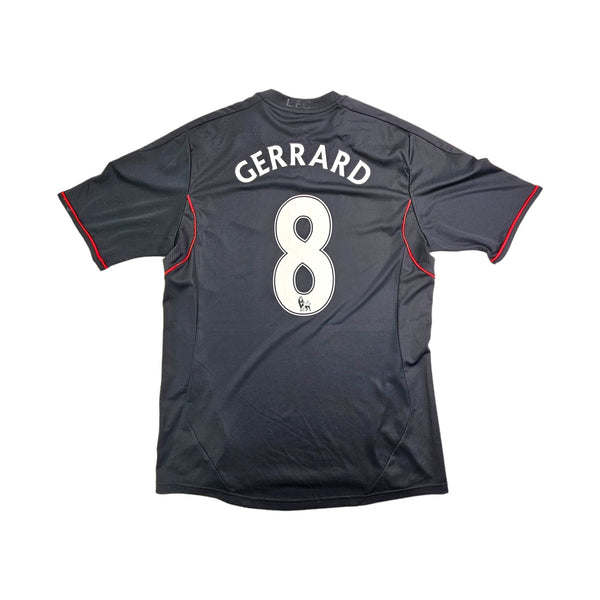 2011/12 Liverpool Away Football Shirt (M) Adidas #8 Gerrard