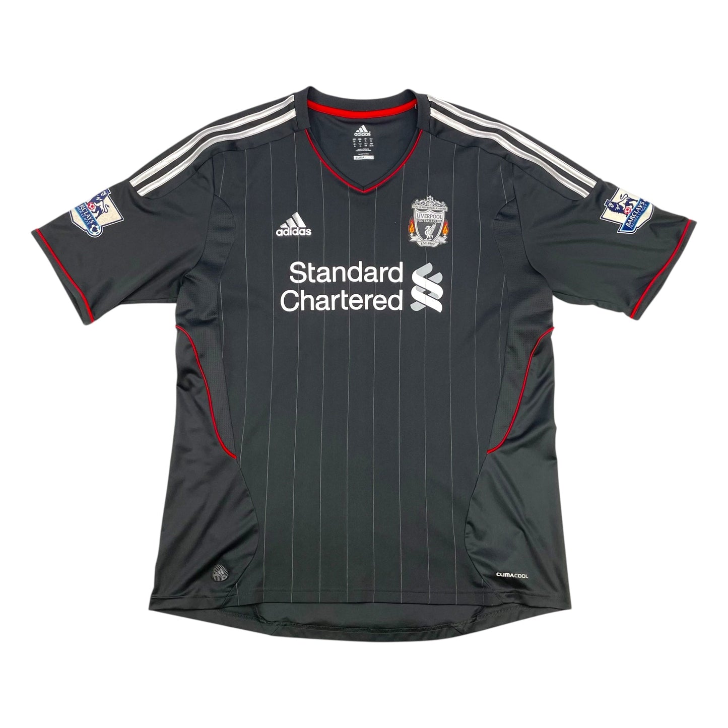 2011/12 Liverpool Away Football Shirt (XL) Adidas #18 Kuyt