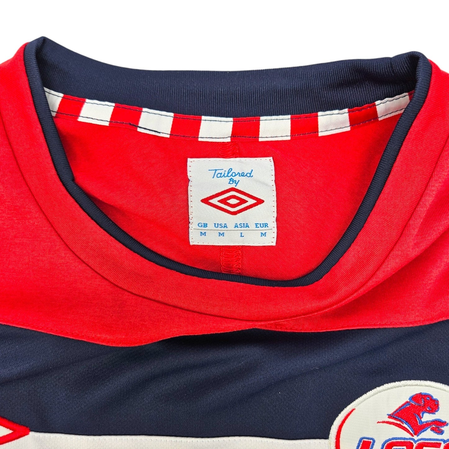 2011/12 LOSC Lille Home Football Shirt (M) Umbro #10 Hazard