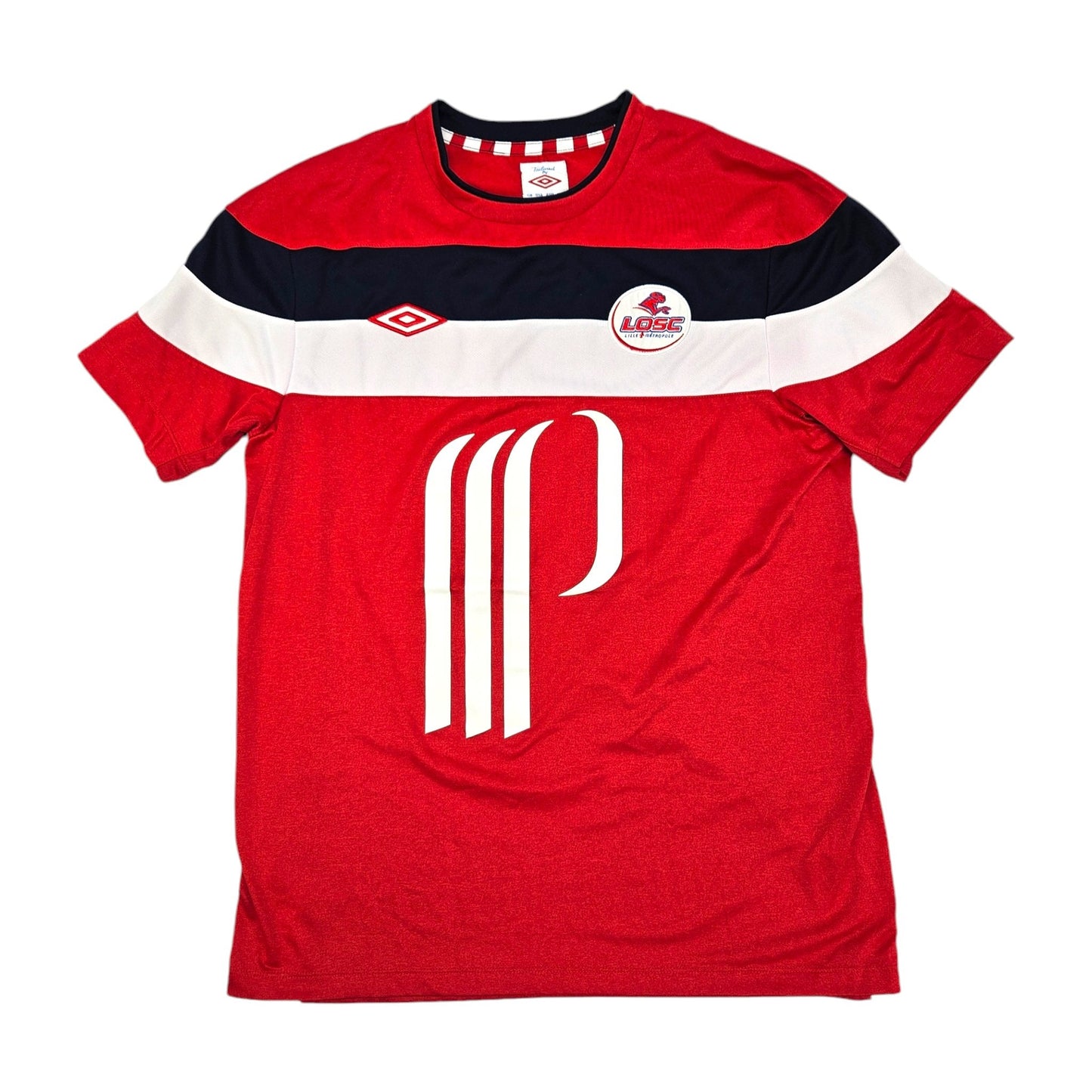 2011/12 LOSC Lille Home Football Shirt (M) Umbro #10 Hazard