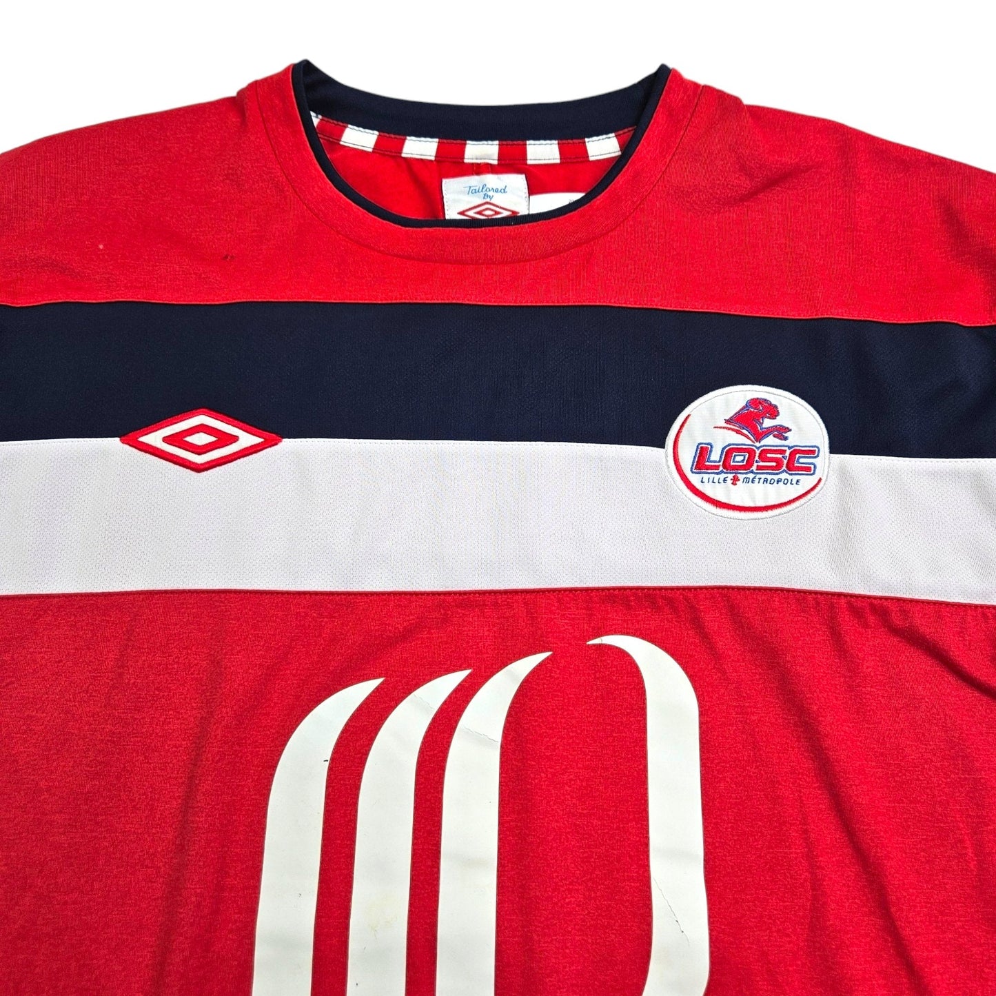 2011/12 LOSC Lille Home Football Shirt (XL) Umbro #10 Hazard