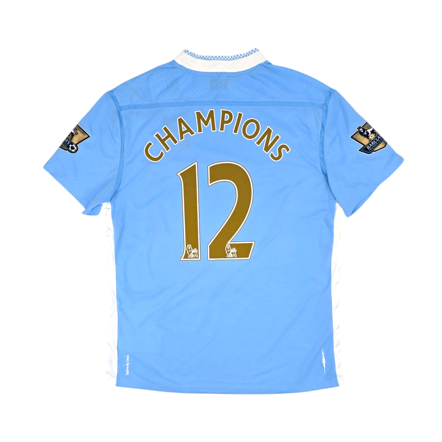 2011/12 Manchester City Home Football Shirt (XL) Umbro #12 Champions (BNWTs)