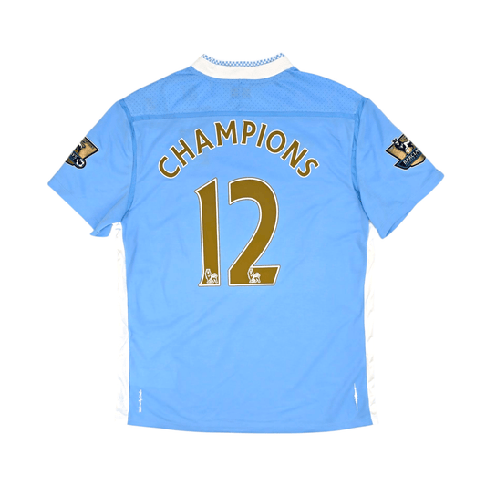 2011/12 Manchester City Home Football Shirt (XL) Umbro #12 Champions (BNWTs)