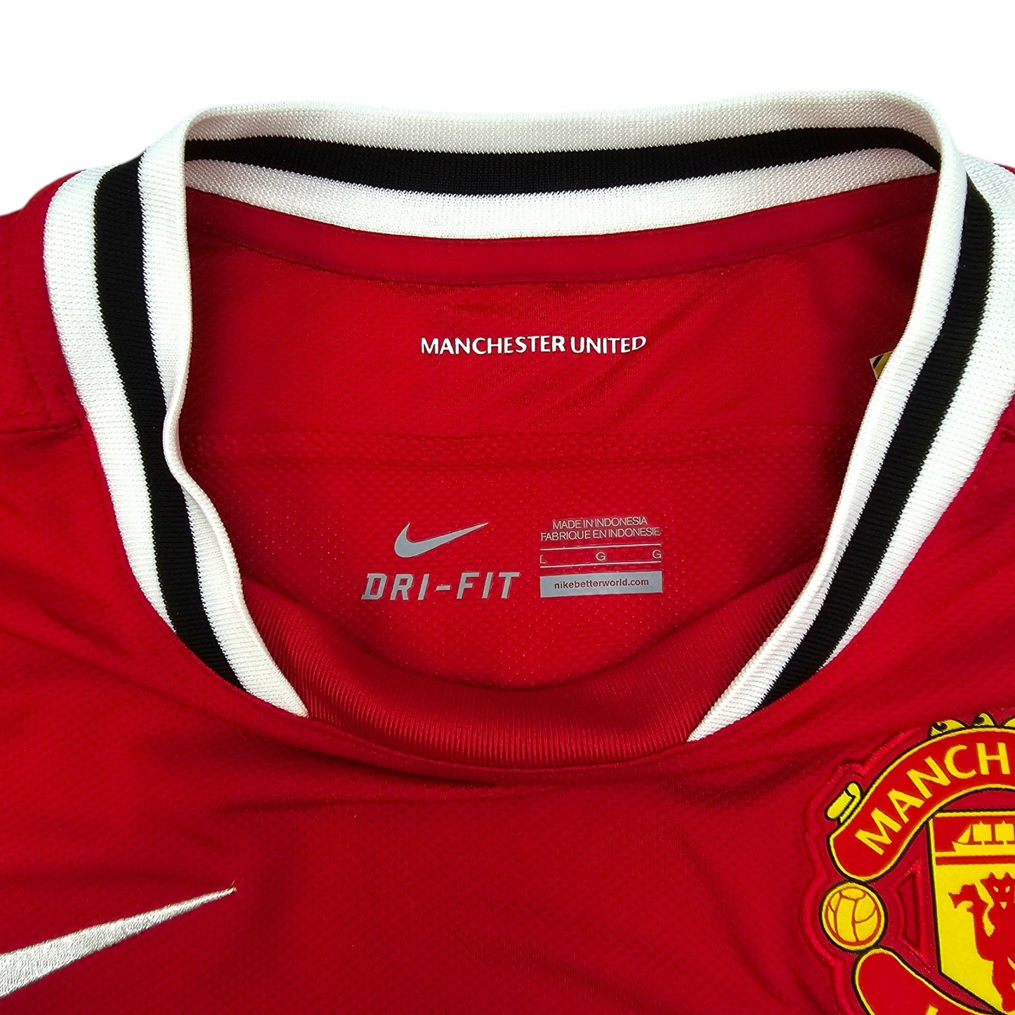 2011/12 Manchester United Home Football Shirt (L) Nike #10 Rooney