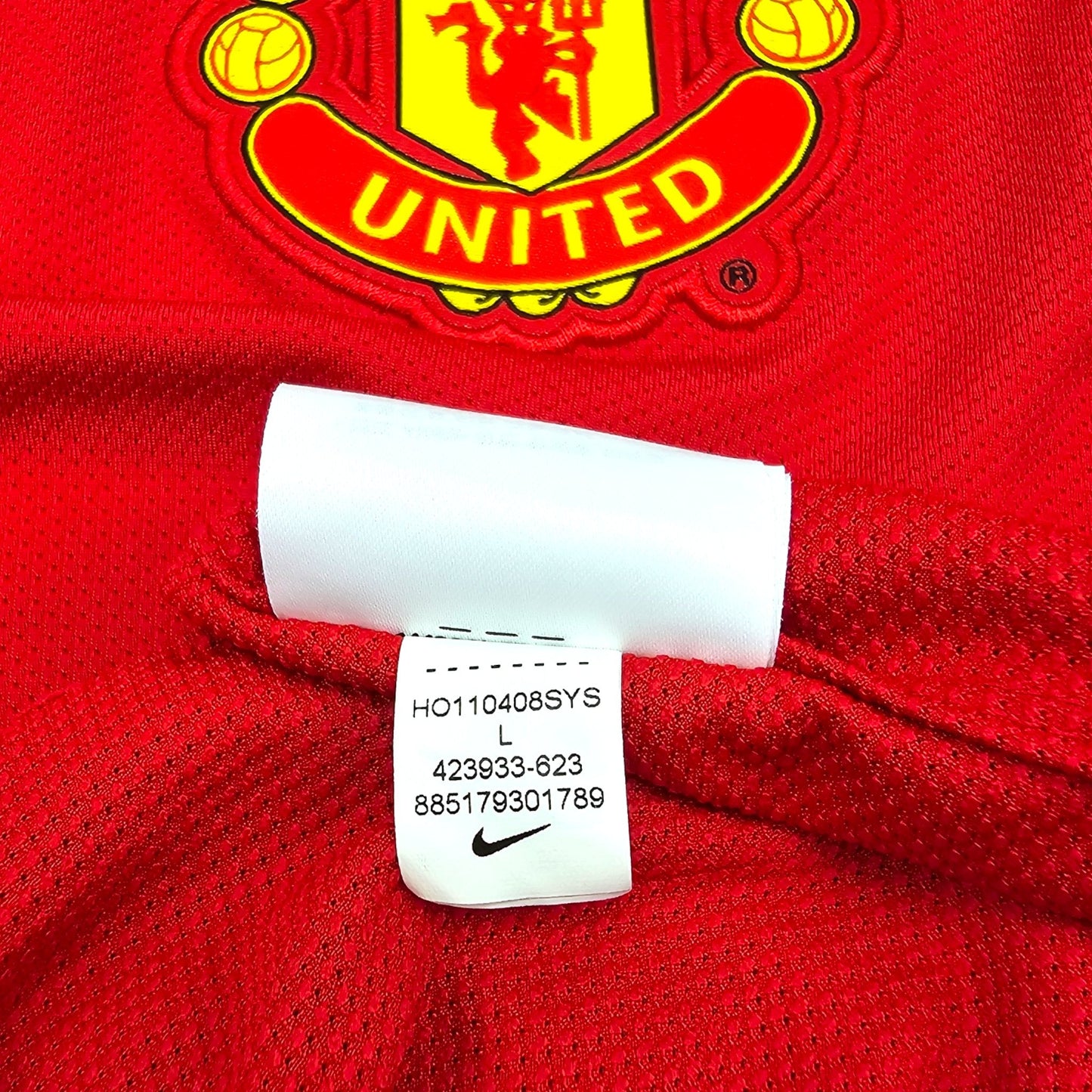 2011/12 Manchester United Home Football Shirt (L) Nike #10 Rooney