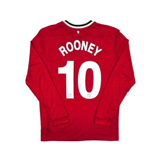 2011/12 Manchester United Home Football Shirt (L) Nike #10 Rooney
