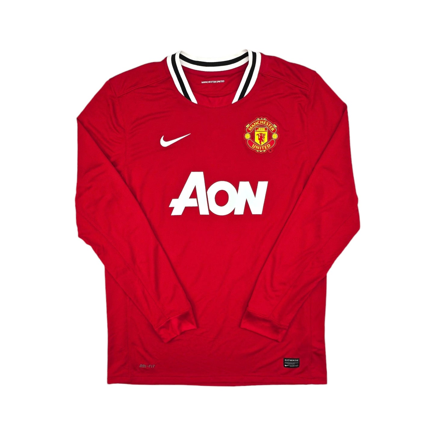 2011/12 Manchester United Home Football Shirt (L) Nike #10 Rooney