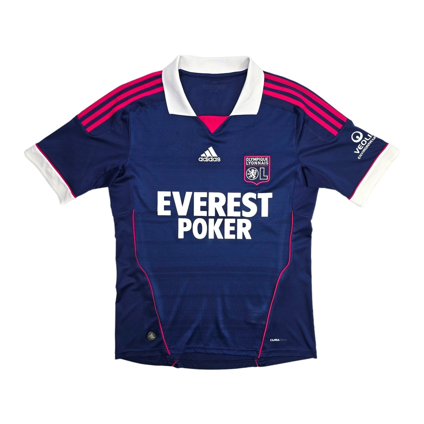 2011/12 Olympique Lyonnais Away Football Shirt (L) Adidas #9 Lisandro