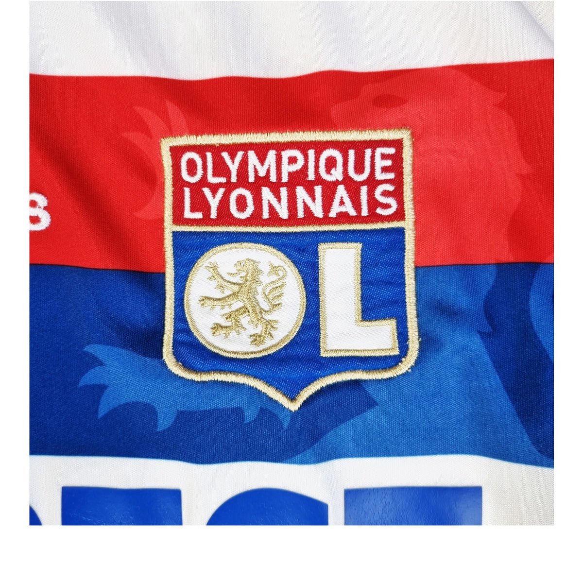 2011/12 Olympique Lyonnais Home Football Shirt (M) Adidas