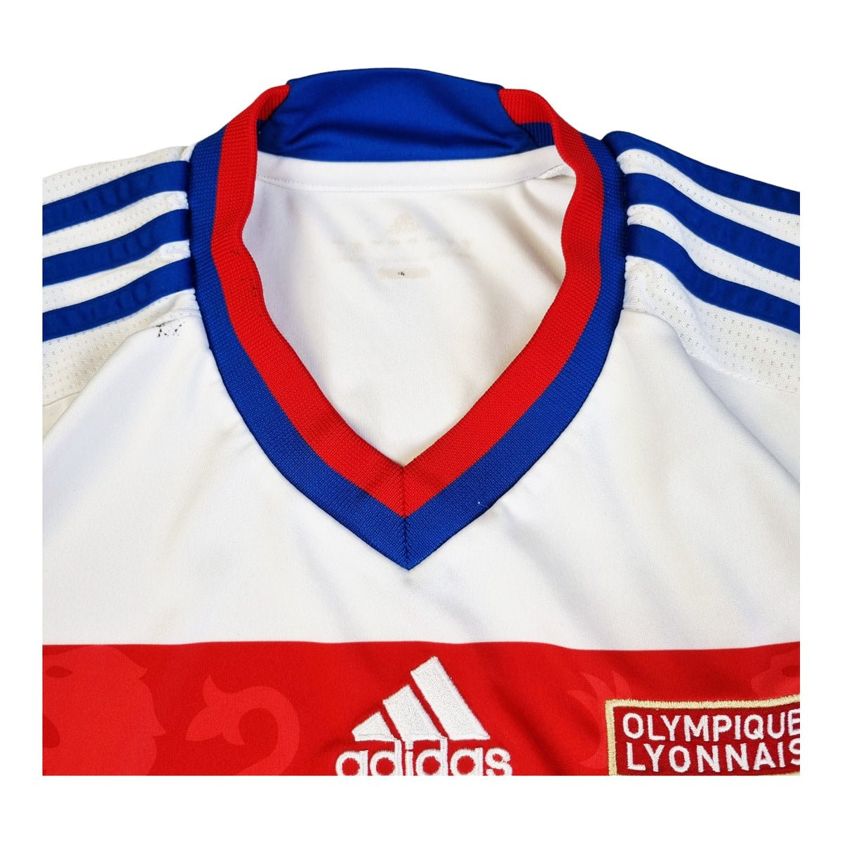 2011/12 Olympique Lyonnais Home Football Shirt (M) Adidas