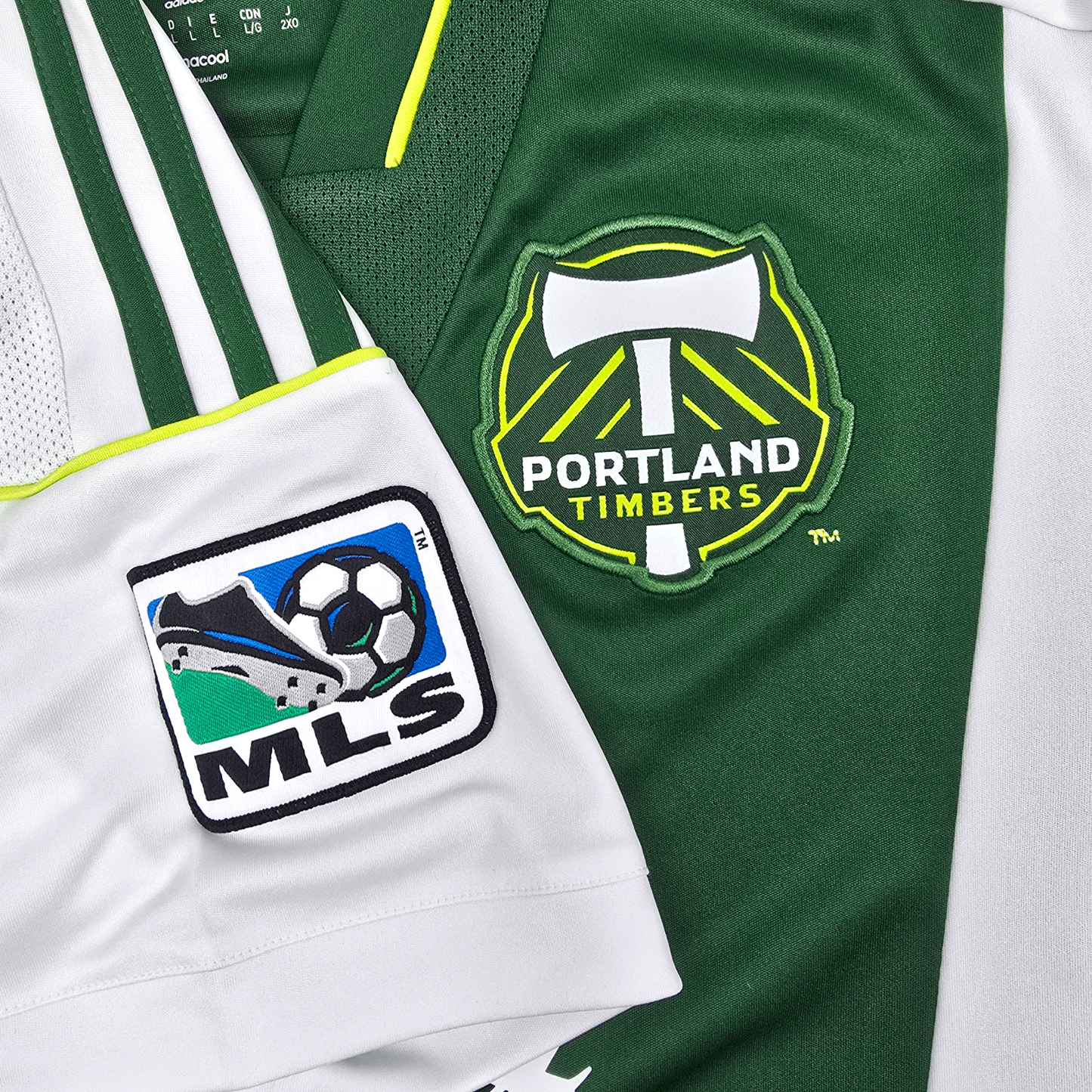 2011/12 Portland Timbers Home Football Shirt (L) Adidas