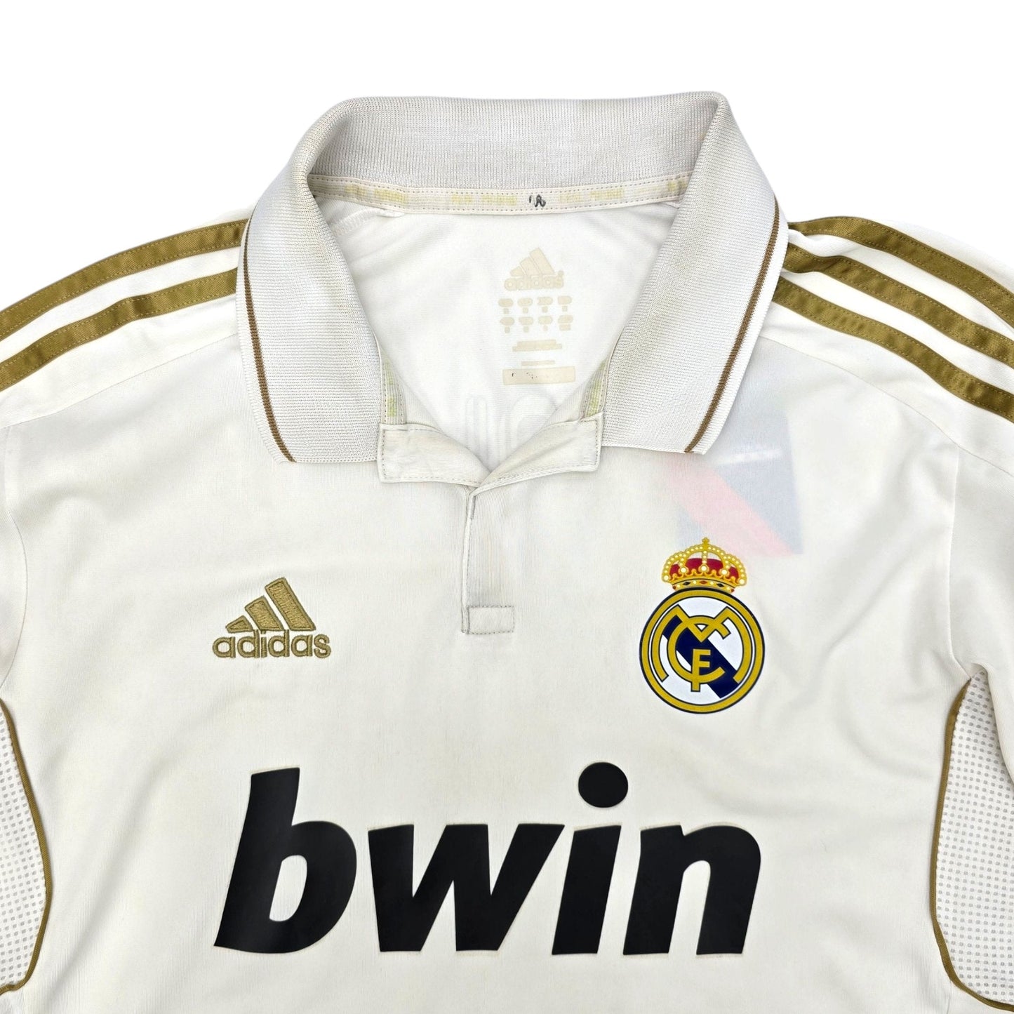 2011/12 Real Madrid Home Football Shirt (M) Adidas #7 Ronaldo (UCL)