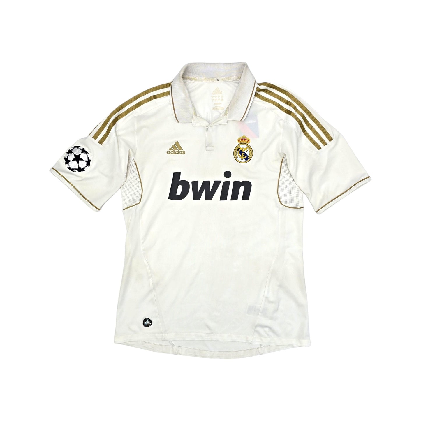 2011/12 Real Madrid Home Football Shirt (M) Adidas #7 Ronaldo (UCL)