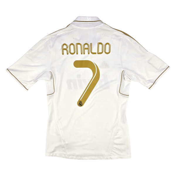 2011/12 Real Madrid Home Football Shirt (S) Adidas #7 Ronaldo