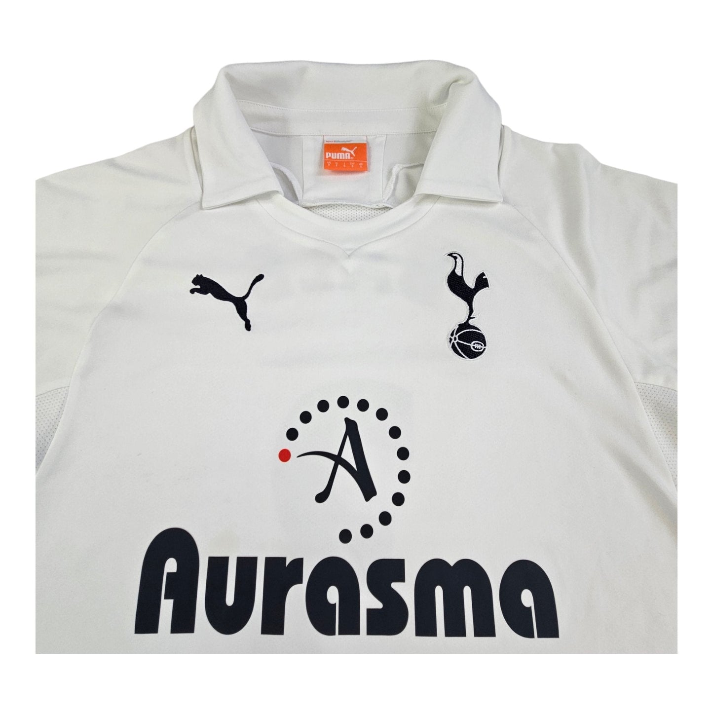 2011/12 Tottenham Hotspur Home Football Shirt (S) Puma # 3 Bale