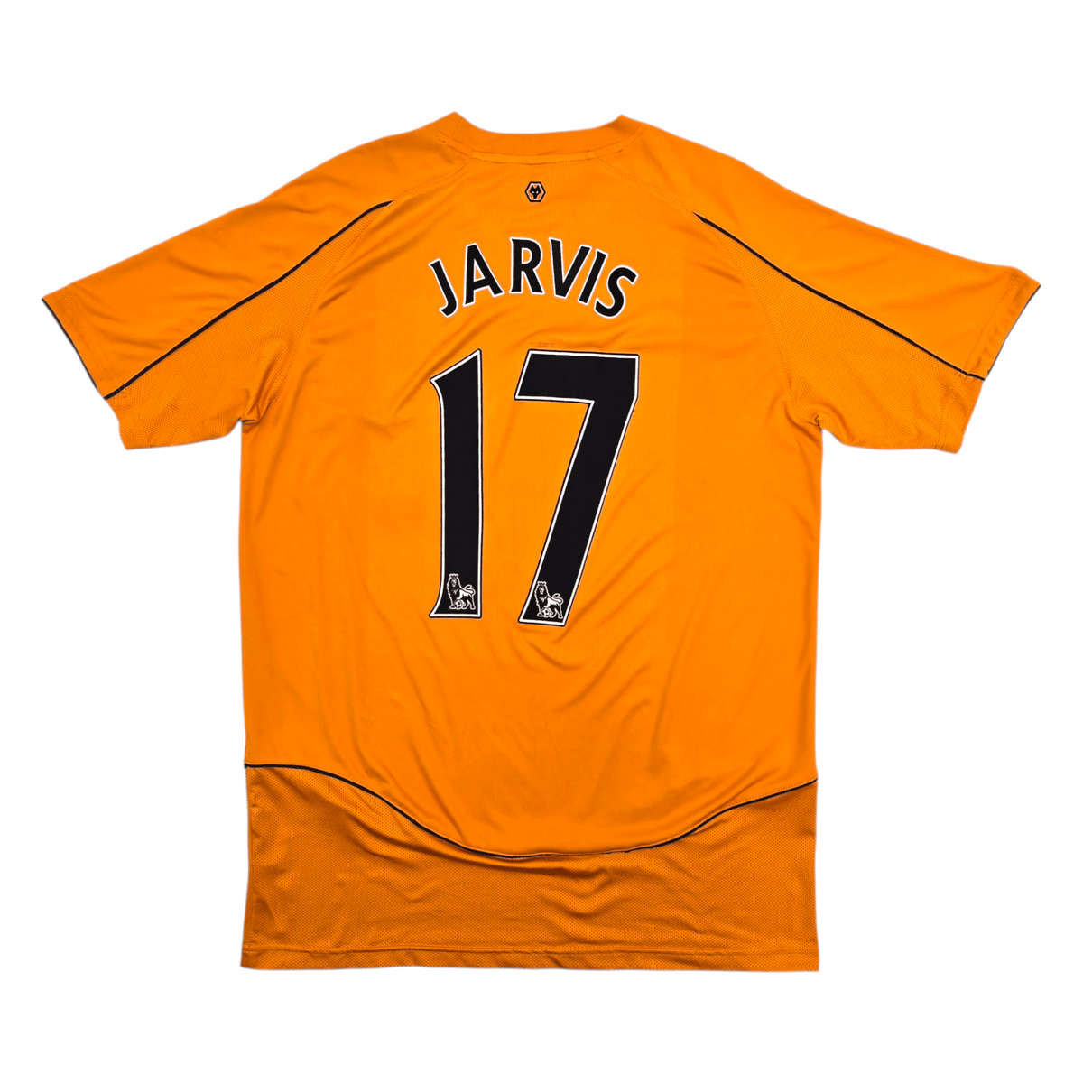 2011/12 Wolverhampton Wanderers Home Football Shirt (XL) Burrda #17 Jarvis