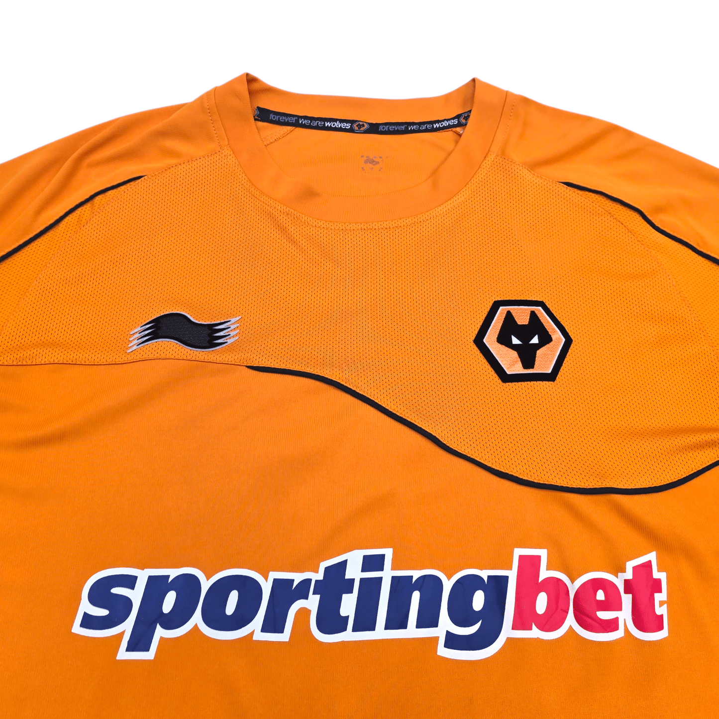 2011/12 Wolverhampton Wanderers Home Football Shirt (XL) Burrda #17 Jarvis