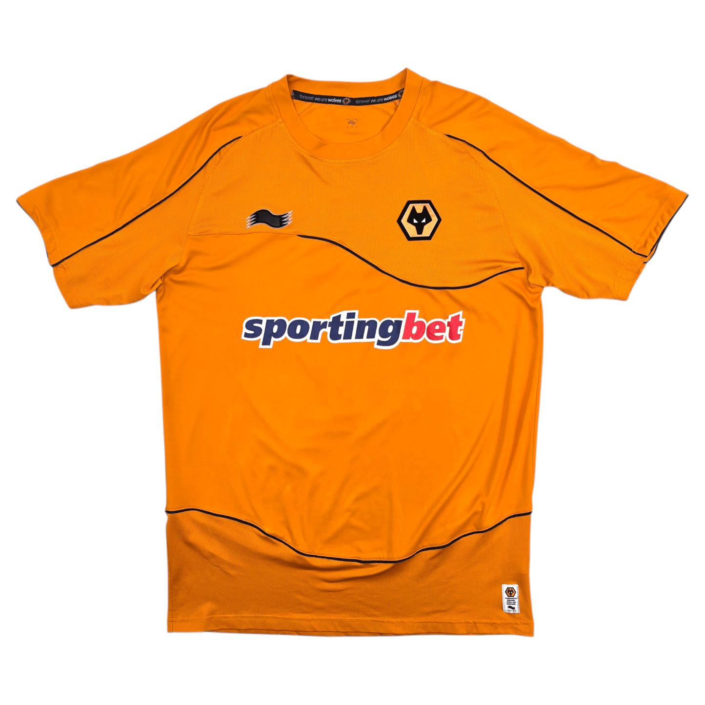 2011/12 Wolverhampton Wanderers Home Football Shirt (XL) Burrda #17 Jarvis