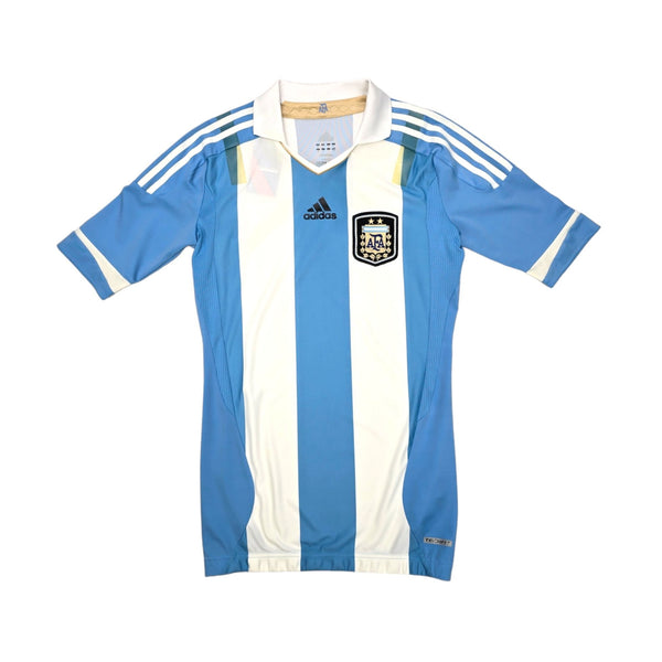 2011/13 Argentina Home Football Shirt (M) Adidas (Player Version/TechFit)