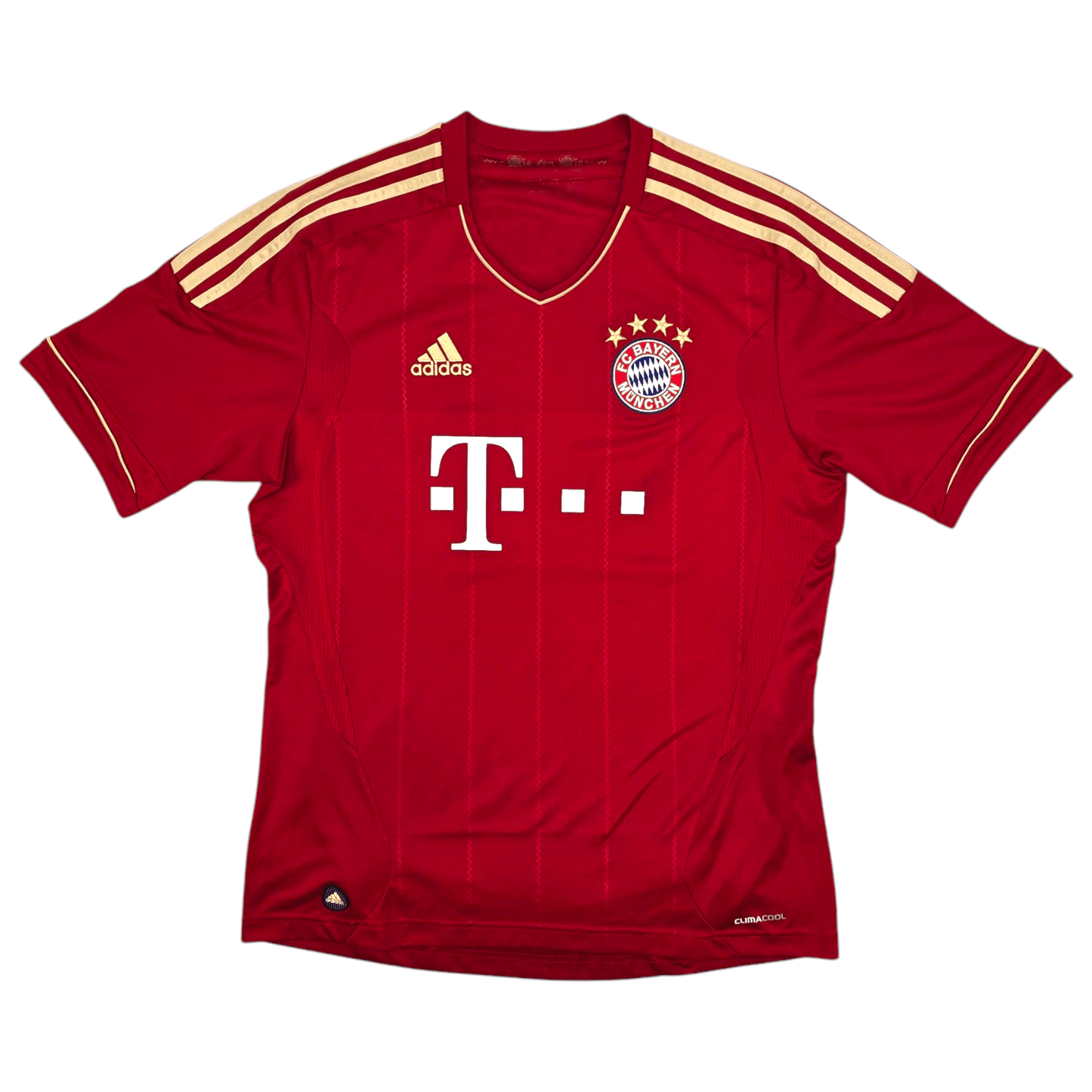 2011/13 Bayern Munich Home Football Shirt (L) Adidas #39 Kroos