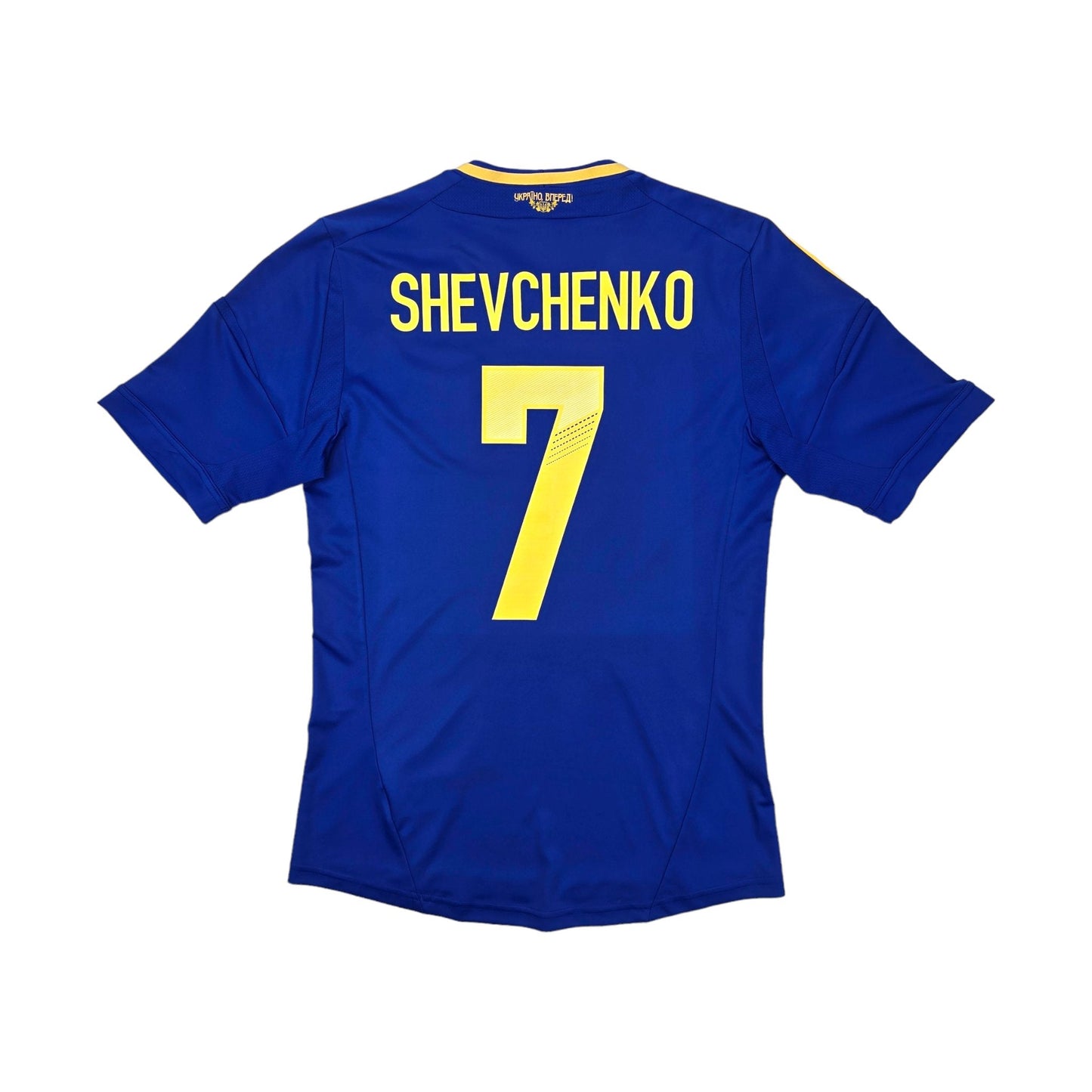 2011/13 Ukraine Away Football Shirt (S) Adidas #7 Shevchenko