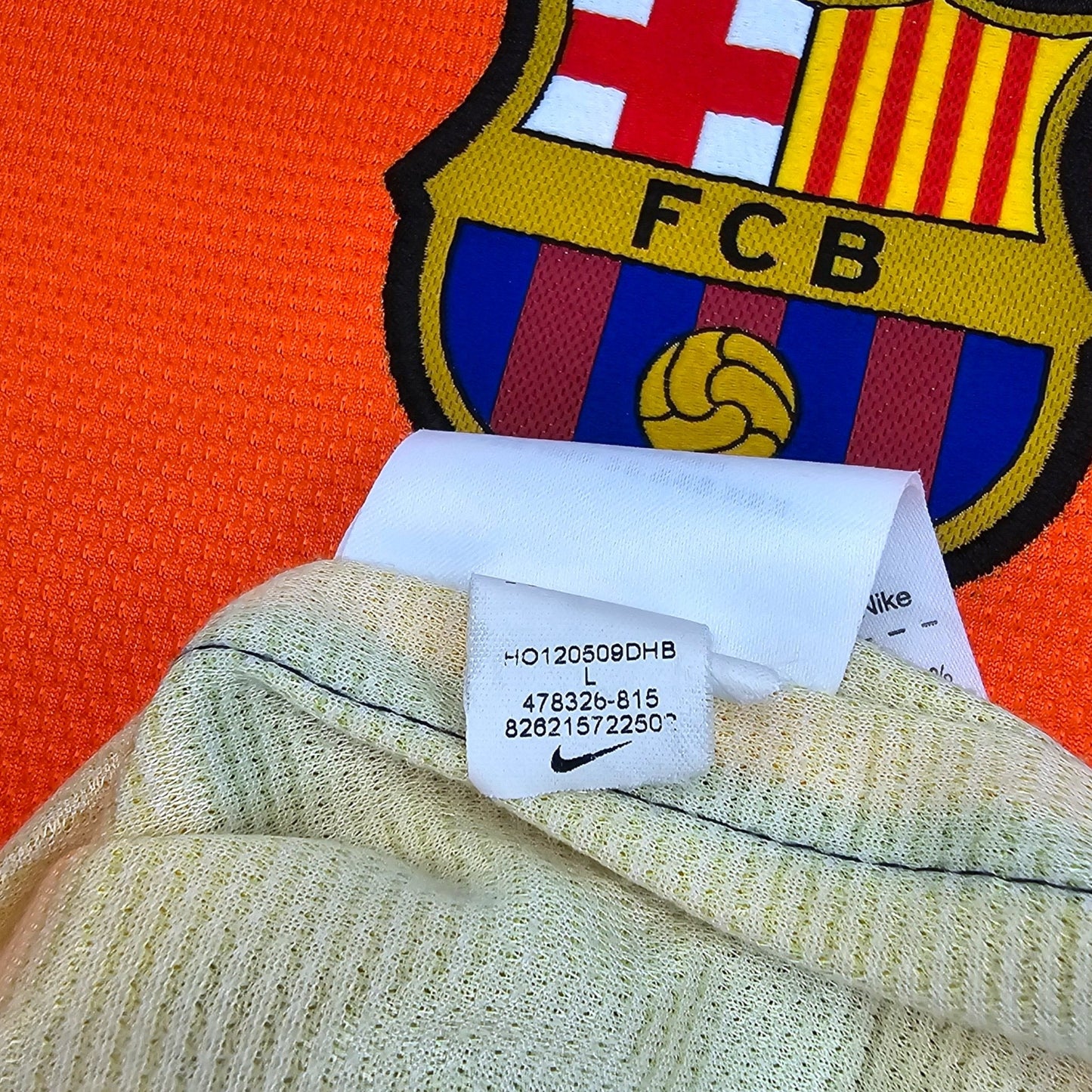 2012/13 Barcelona Away Football Shirt (L) Nike #10 Messi