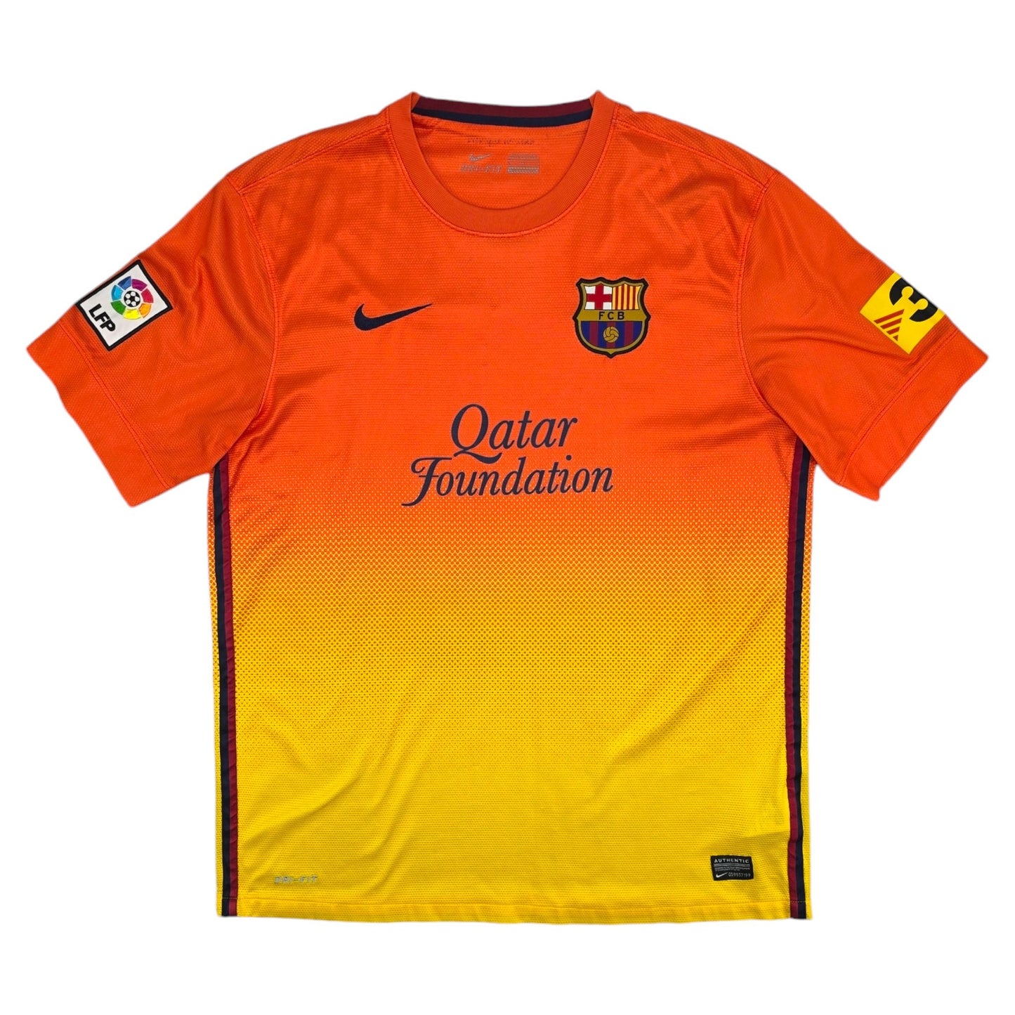 2012/13 Barcelona Away Football Shirt (L) Nike #10 Messi