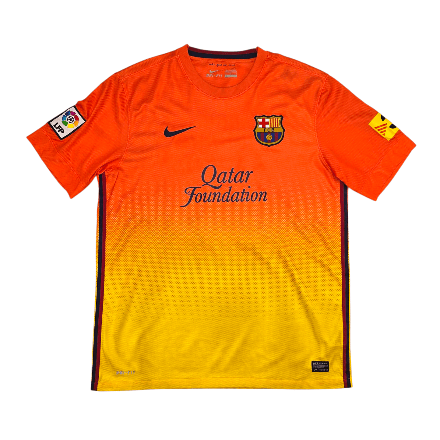 2012/13 Barcelona Away Football Shirt (L) Nike #10 Messi