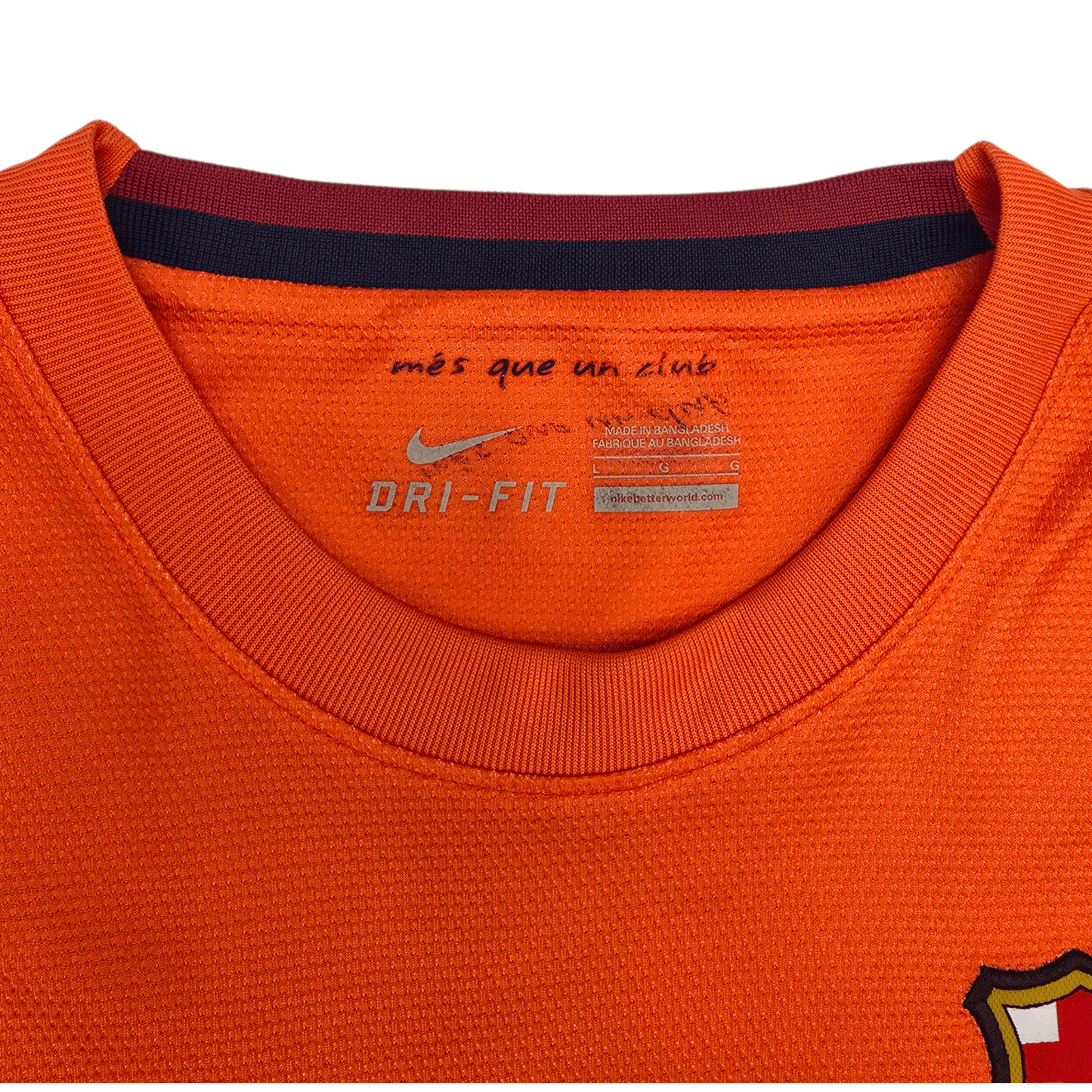 2012/13 Barcelona Away Football Shirt (L) Nike #10 Messi