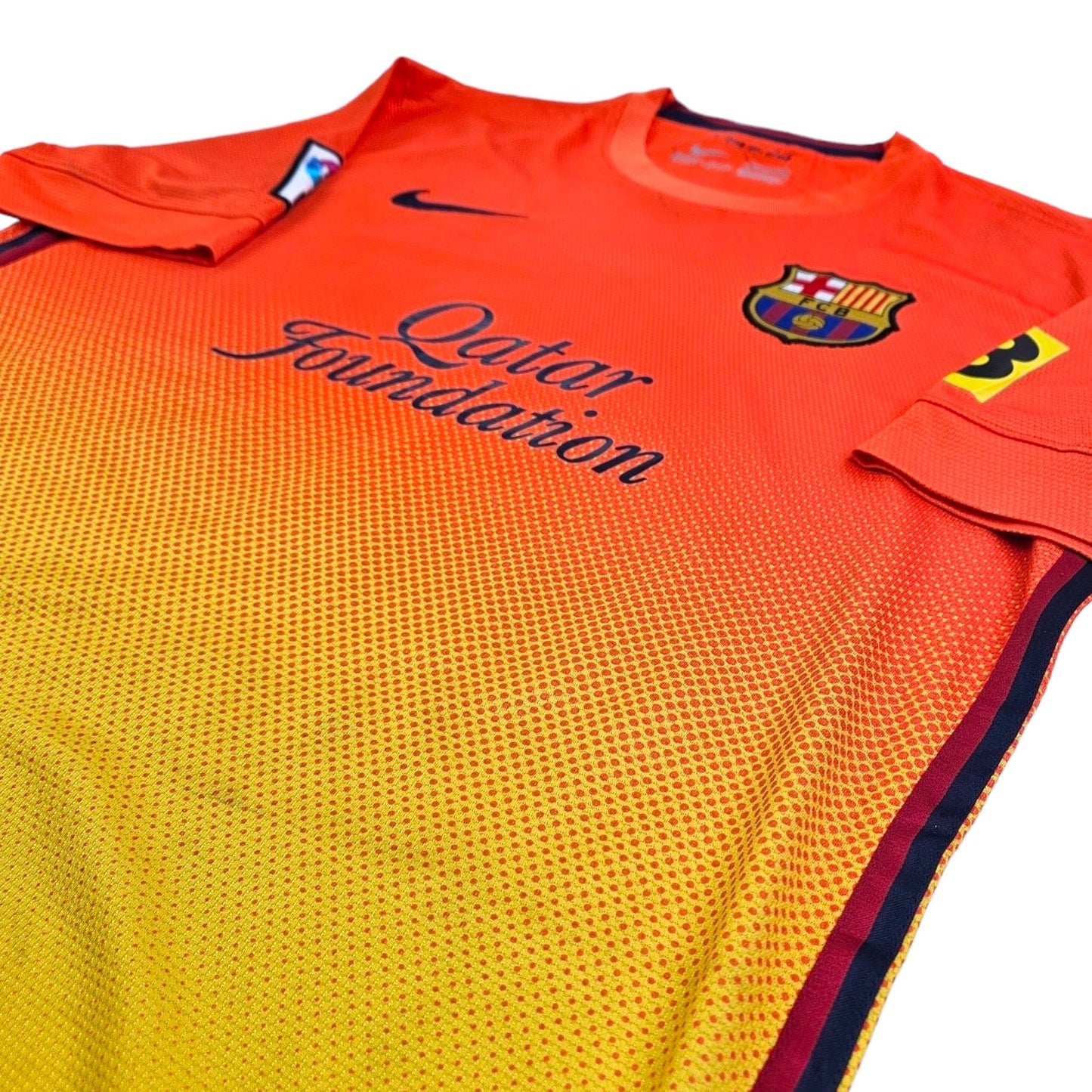 2012/13 Barcelona Away Football Shirt (M) Nike #10 Messi