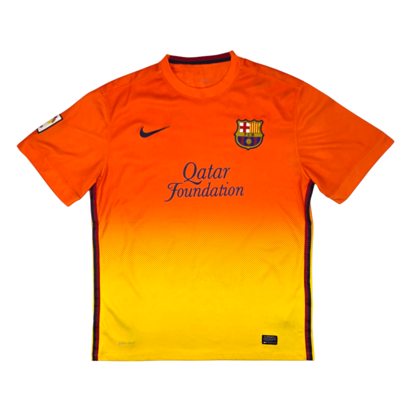 2012/13 Barcelona Away Football Shirt (XL) Nike #7 David Villa