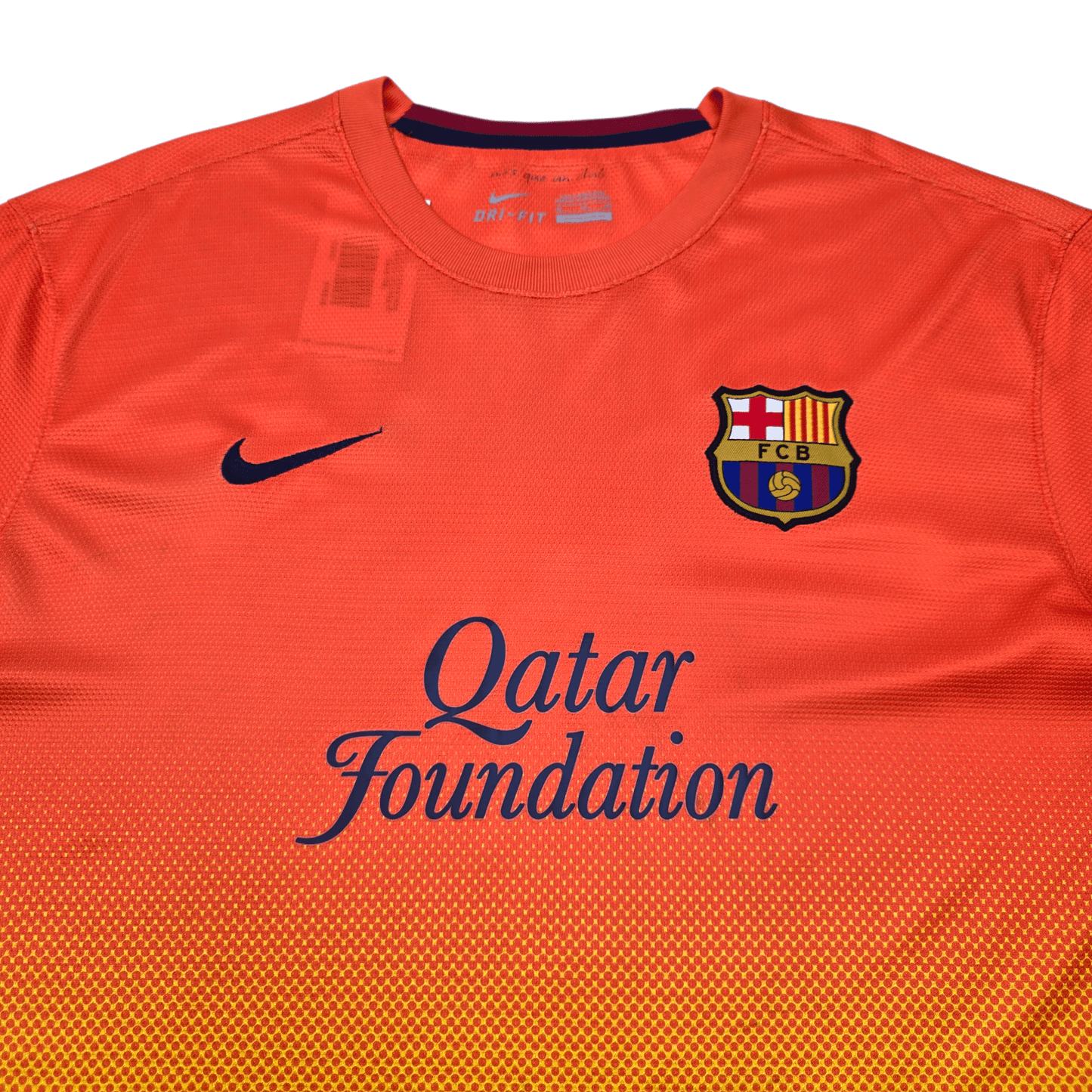 2012/13 Barcelona Away Football Shirt (XL) Nike #7 David Villa