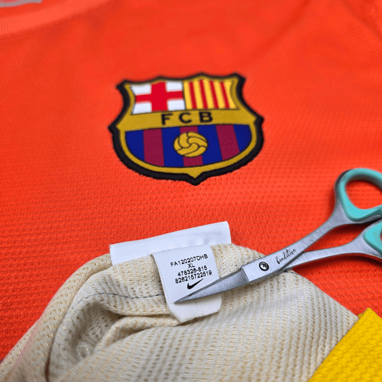 2012/13 Barcelona Away Football Shirt (XL) Nike #7 David Villa