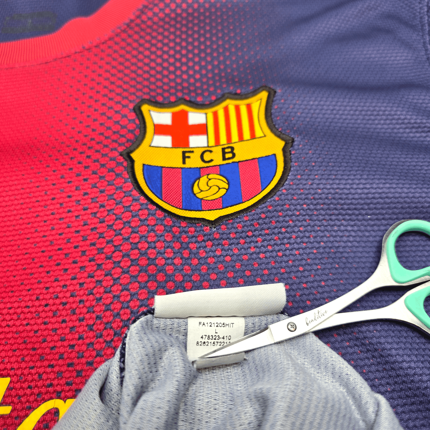 2012/13 Barcelona Home Football Shirt (L) Nike #10 Messi