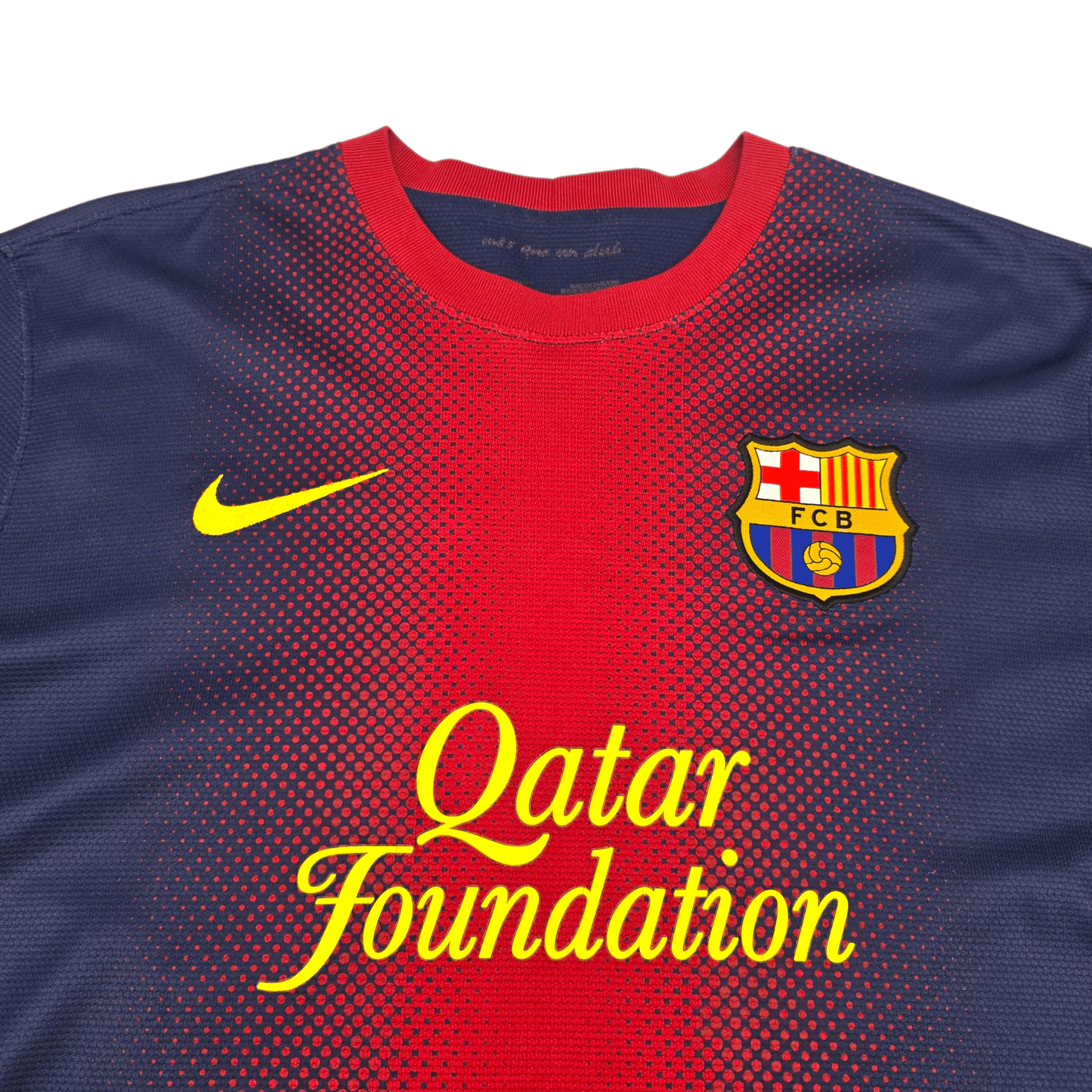 2012/13 Barcelona Home Football Shirt (M) Nike #10 Messi