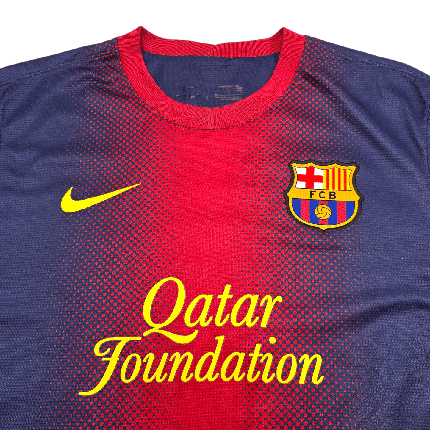 2012/13 Barcelona Home Football Shirt (M) Nike #10 Messi