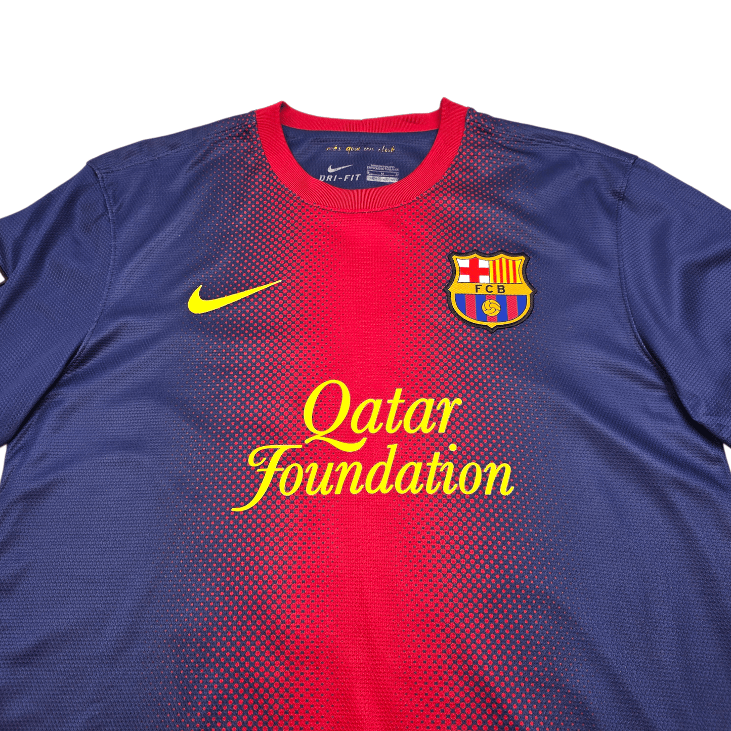 2012/13 Barcelona Home Football Shirt (M) Nike #16 Sergio