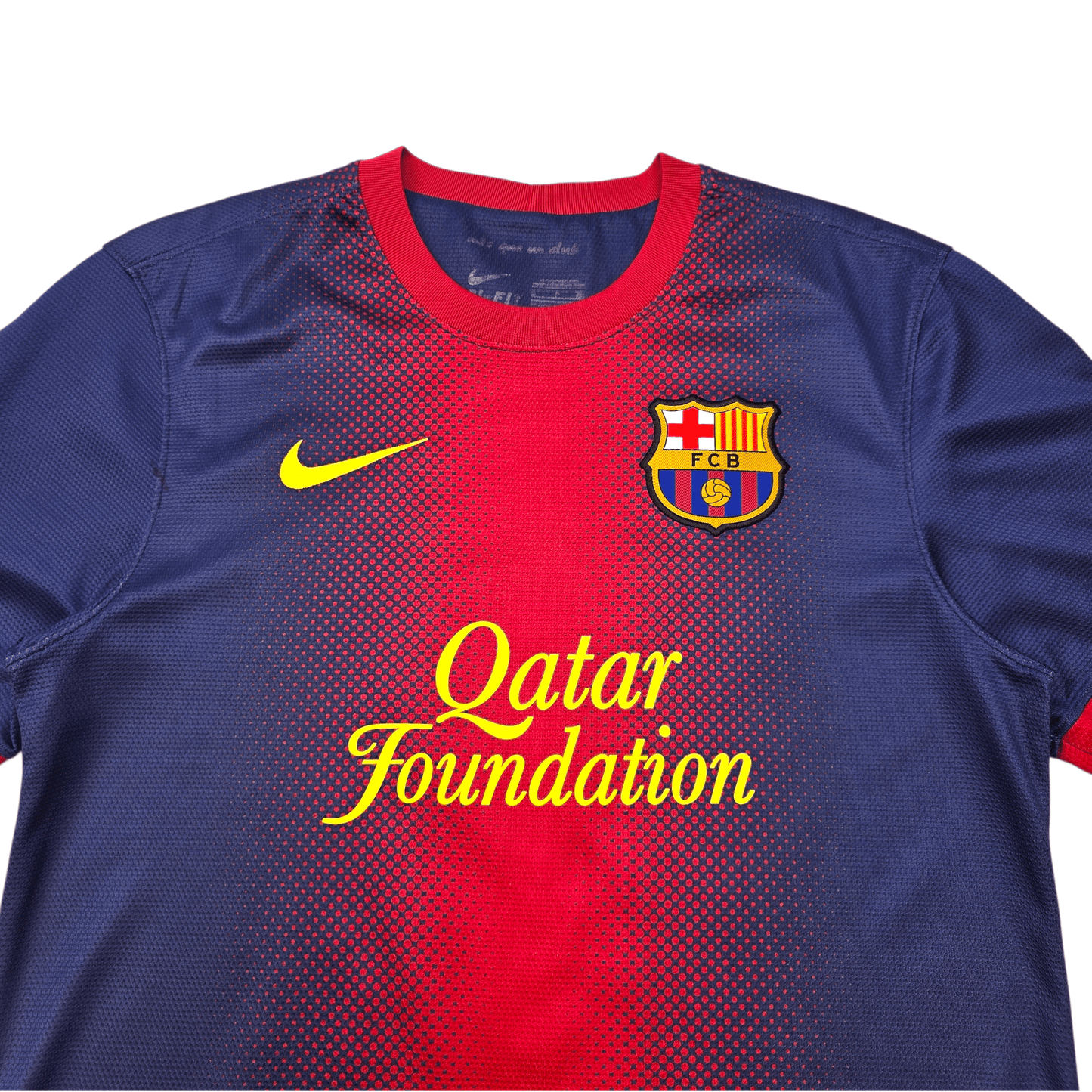 2012/13 Barcelona Home Football Shirt (S) Nike #10 Messi
